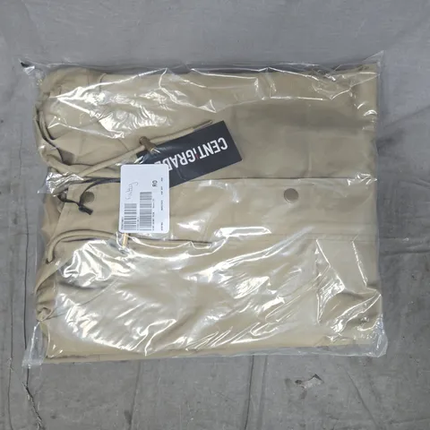 BAGGED CENTIGRADE SHORT PARKA WITH HOOD IN GREEN SIZE 2XL