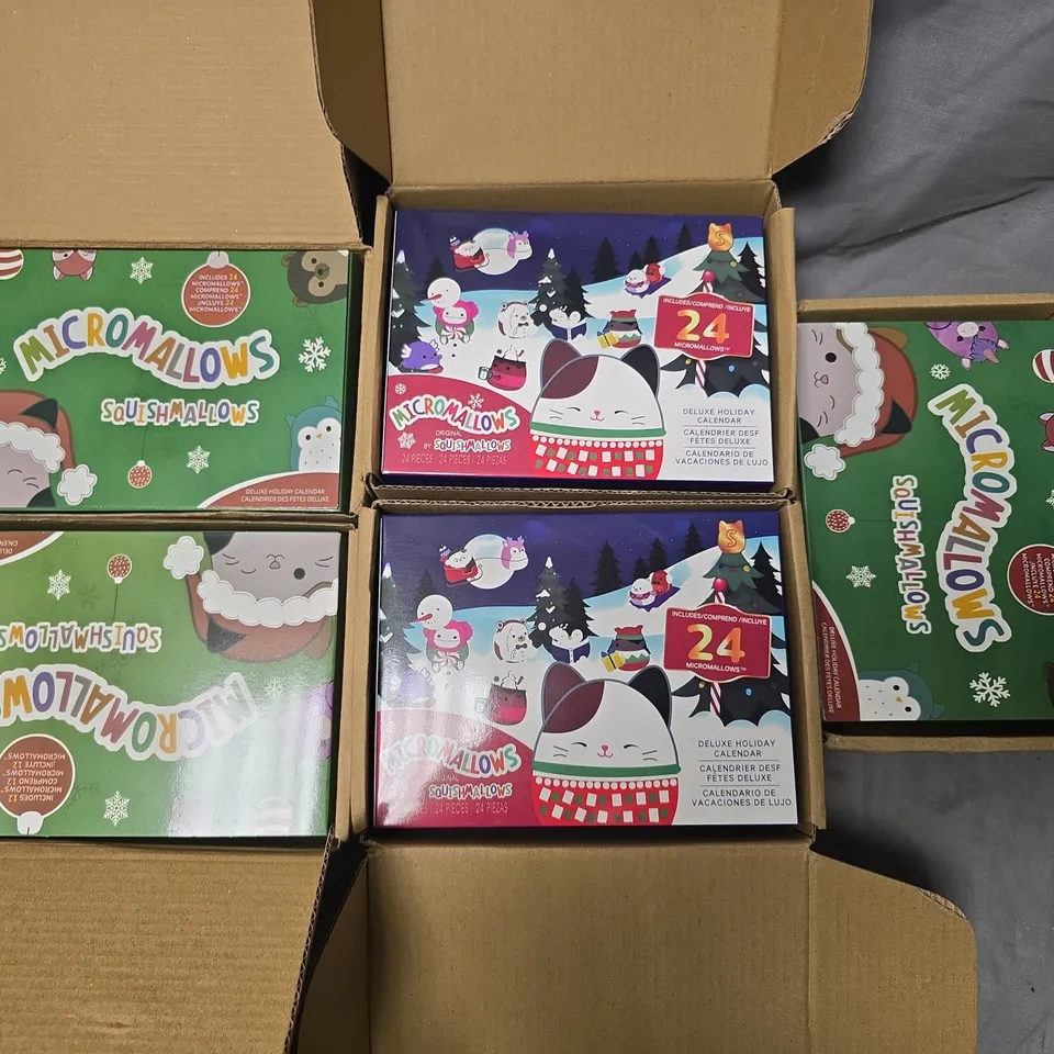 MICROMALLOWS DELUXE HOLIDAY CALENDAR ADVENT CALENDAR – 6 PACK 