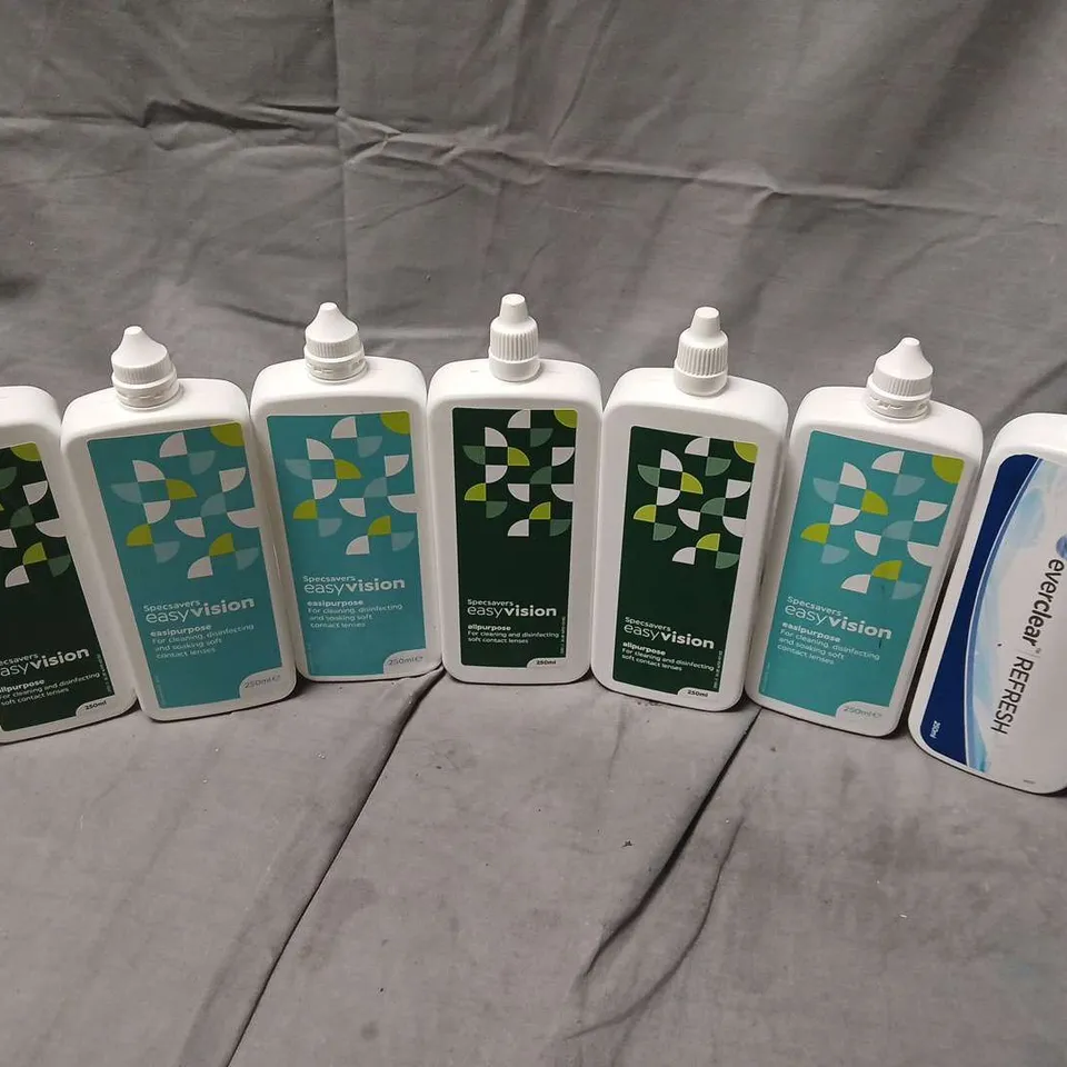 APPROXIMATELY 20 ASSORTED EYECARE & HEALTHCARE PRODUCTS TO INCLUDE SPECSAVERS EASYVISION, EVERCLEAR REFRESH, ETC - COLLECTION ONLY