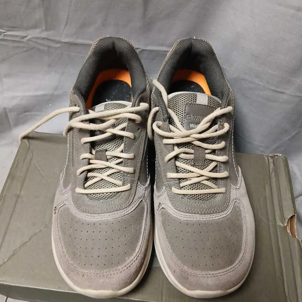 HI-TEC W-LITE WALK-LITE WALKING SHOES, GREY/CHARCOAL, UK 9 (US 10, EU 43)