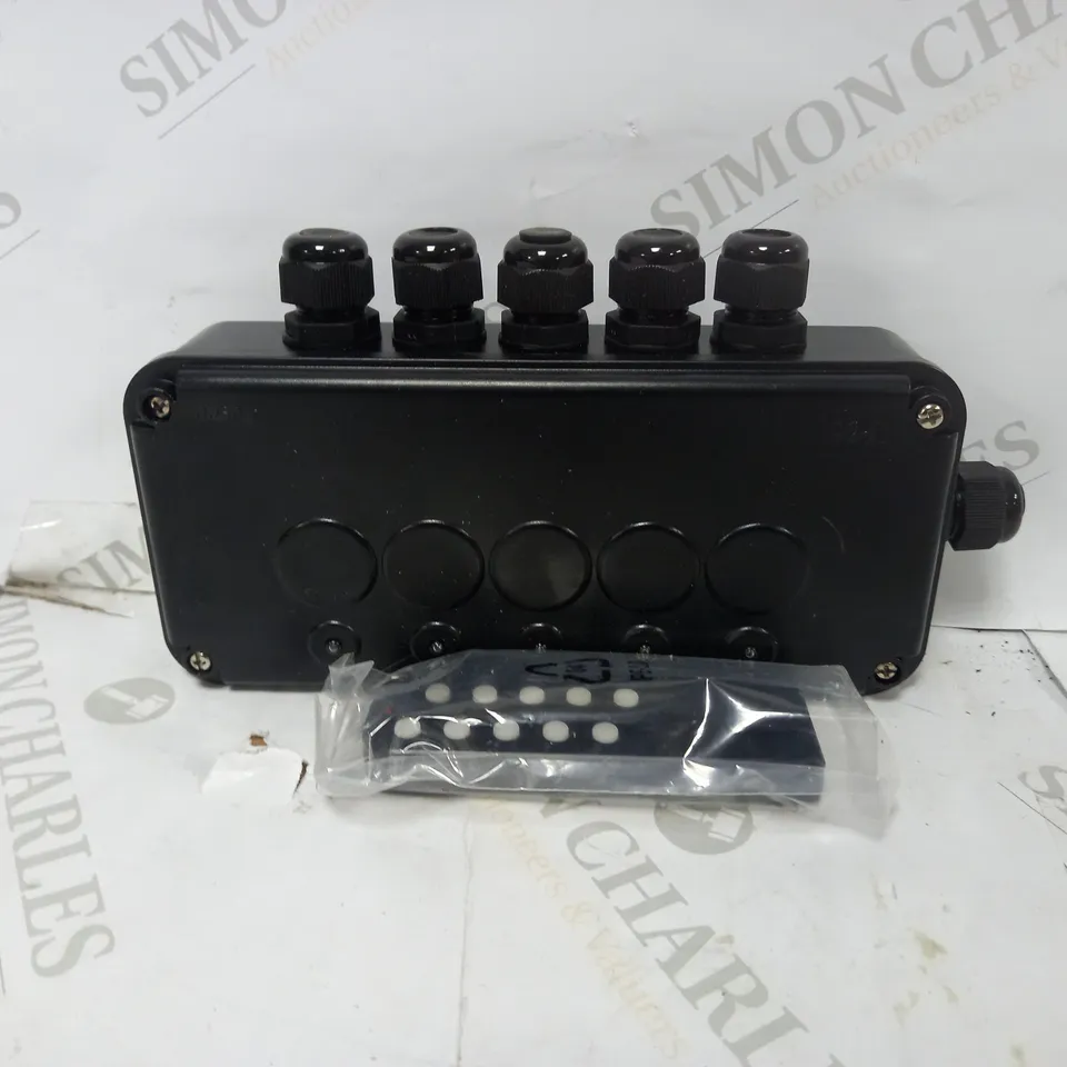 Knightsbridge, Black,OP665GBK Weatherproof IP66 13A 5G Remote Controlled Switch Box