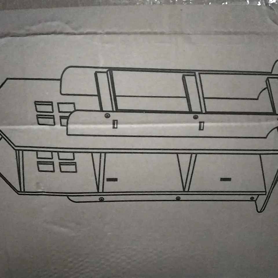 BOXED LIVING AND HOME BOOKSHELF 