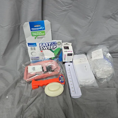 APPROXIMATELY 20 ASSORTED ITEMS TO INCLUDE LED BULB, MANBAG, FRIDGE DEODORISER, ETC