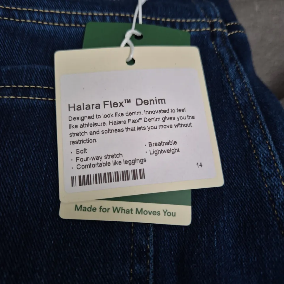 HALARA FLEX DENIM – DENIM-LOOK LEGGINGS, WOMEN'S, SIZE 14