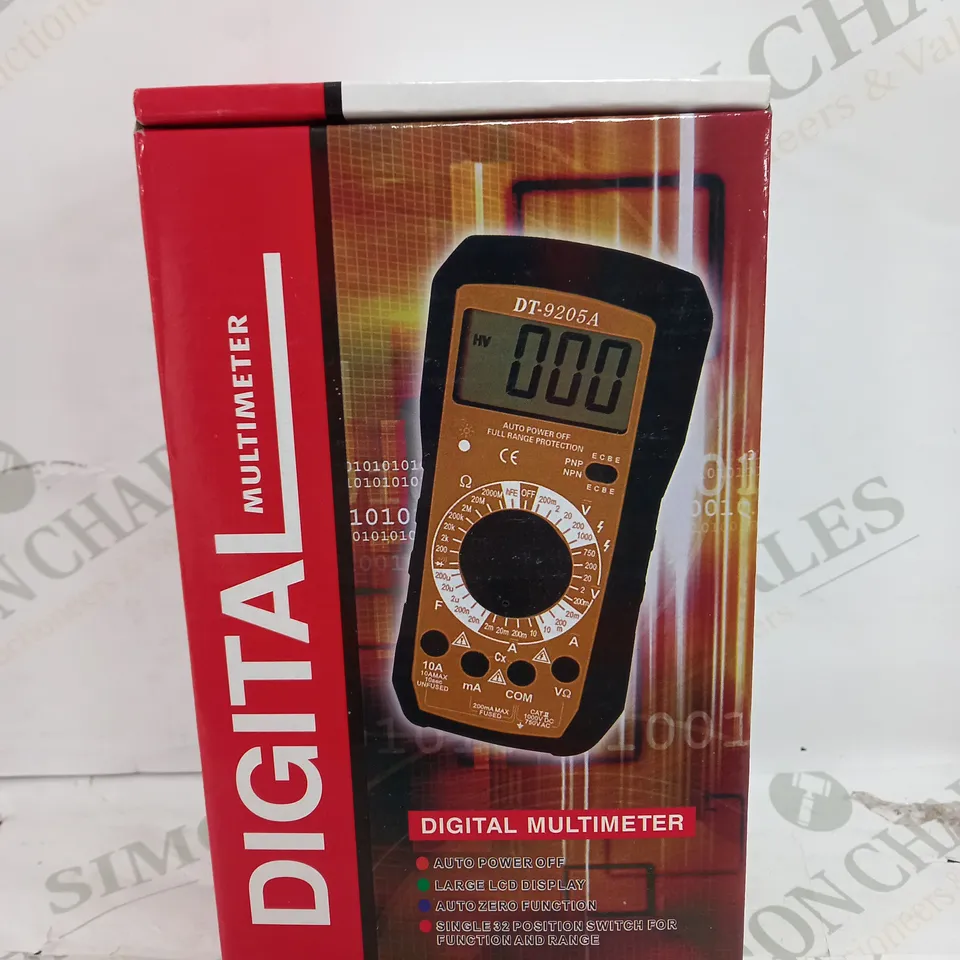 DT-9205A DIGITAL MULTIMETER 