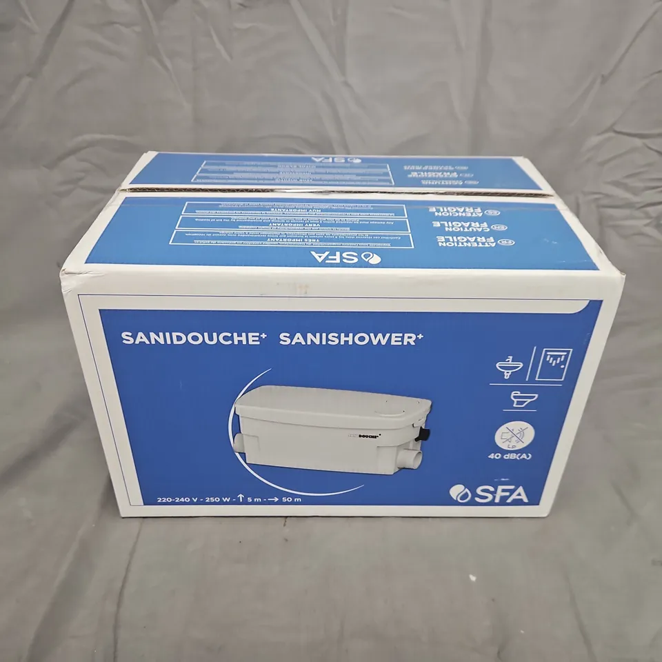 SFA SANIDOUCHE + SANISHOWER BATHROOM APPLIANCE – BOXED