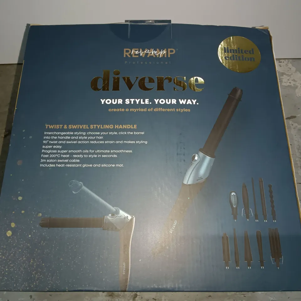 BOXED REVAMP DIVERSE HAIR STYLER