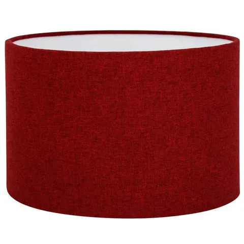 BOXED LINEN DRUM LAMP SHADE (SCREW ON)