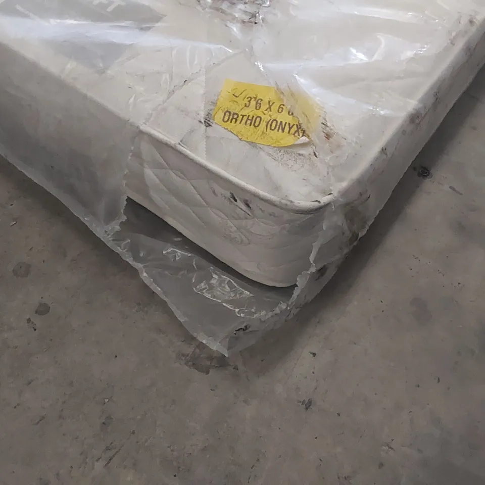 QUALITY BAGGED LOFT ORTHOPEDIC 3'6×6'0 LARGE SINGLE MATTRESS