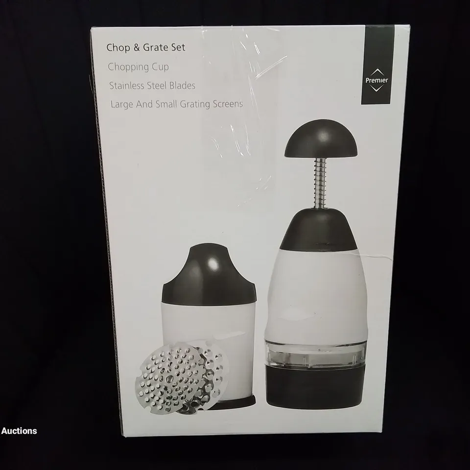 BOXED PREMIER CHOP AND GRATE SET