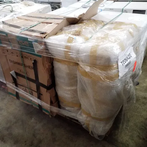 PALLET OF APPROXIMATELY 4 UNPROCESSED RAW RETURN WHITE GOODS TO INCLUDE;