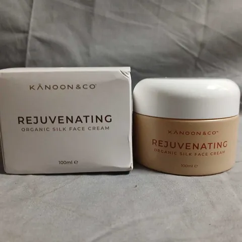 KANOON & CO REJUVENATING ORGANIC SILK FACE CREAM – 100ML