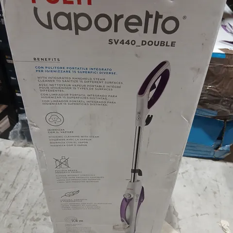 POLTI VAPORETTO SV440_DOUBLE STEAM CLEANER (BOXED)