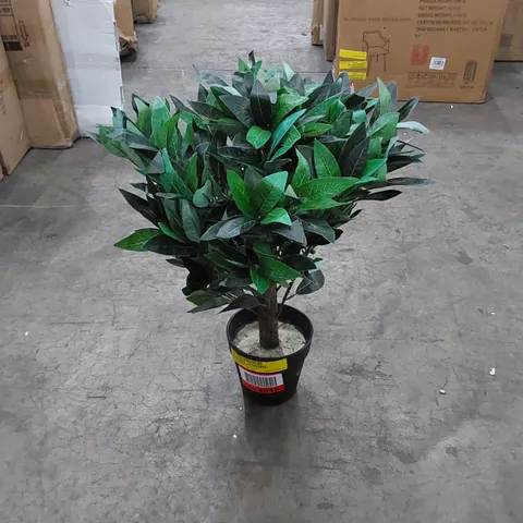 50cm FAUX FOLIAGE TREE IN POT LINER 