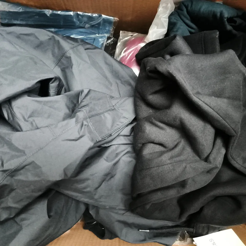 APPROXIMATELY 12 ASSORTED CLOTHING AND FASHION PRODUCTS IN VARIOUS STYLES AND SIZES - COLLECTION ONLY