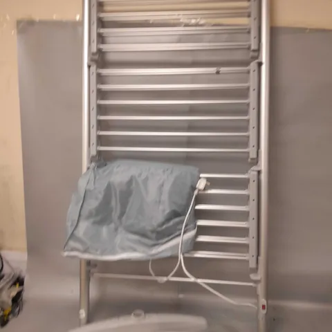 BOXED OUTLET ORGANISED OPTIONS 3 TIER HEATED AIRER WITH 21M DRYING SPACE - COLLECTION ONLY