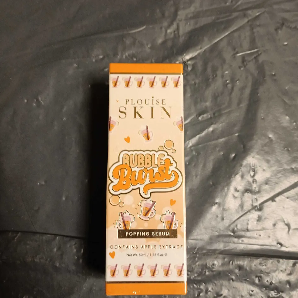 PLOUISE SKIN MAKE-UP & SKINCARE LOT – JUST A SWIPE LIP, BUBBLE BURST POPPING SERUM & BAD BATCH ENERGY CHERRY PIE