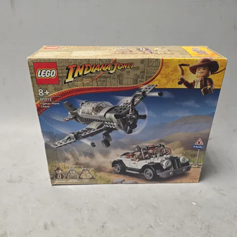BOXED LEGO INDIANA JONES FIGHTER PLANE CHASE - 77012