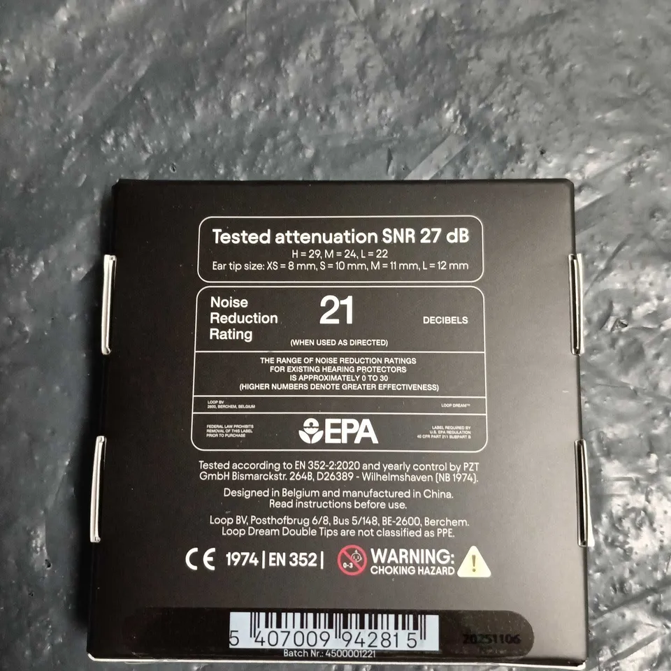 LOOP EARPLUGS DREAM – NOISE-REDUCING EARPLUGS