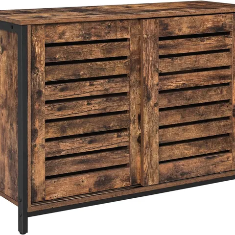 BOXED VASAGLE SIDEBOARD, KITCHEN CABINET WITH SLIDING DOORS