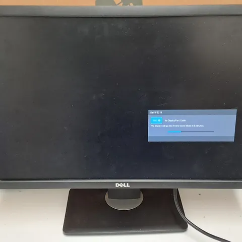 UNBOXED DELL P2213T FLAT PANEL MONITOR ON STAND