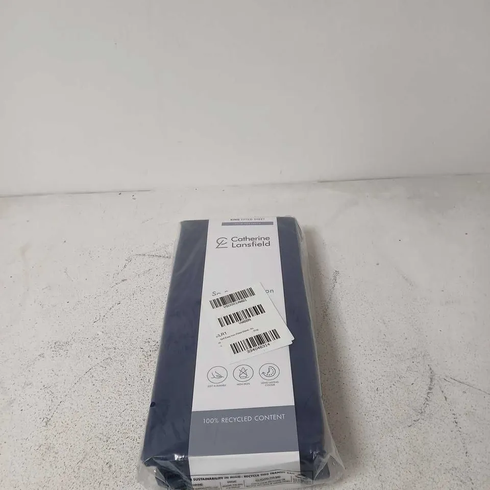 CATHERINE LANSFIELD KING FITTED SHEET 30CM DEPTH