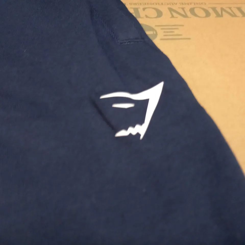 GYMSHARK STAIGHT LEG JOGGERS IN NAVY - MEDIUM