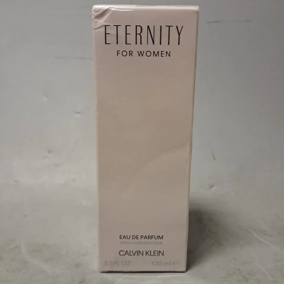 BOXED AND SEALED CALVIN KLEIN ETERNITY EAU DE PARFUM 100ML