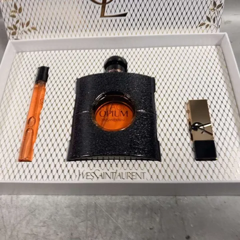 BOXED YVES SAINT LAURENT BLACK OPIUM GIFT SET