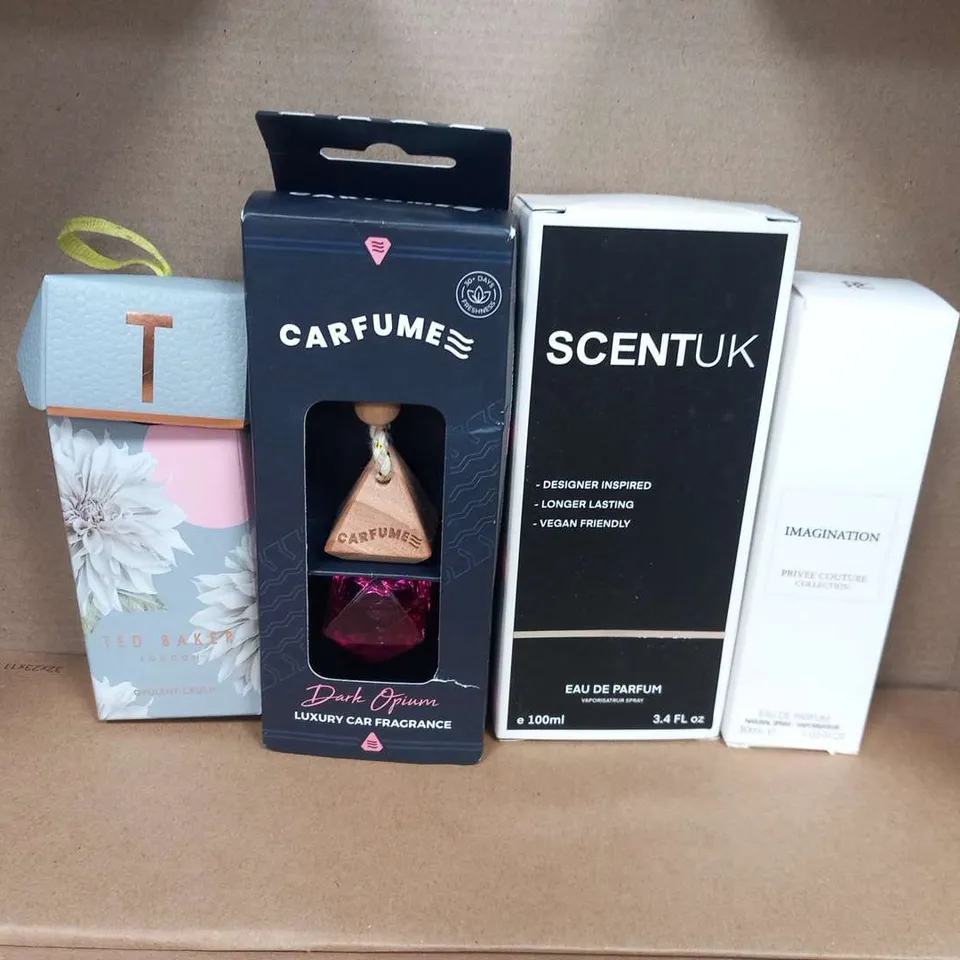SEVENTEEN ASSORTED FRAGRANCES TO INCLUDE; TED BAKER, 9PM, TAYLOR OF OLD BOND STREET, CAR FUME AND BRANDS.COM