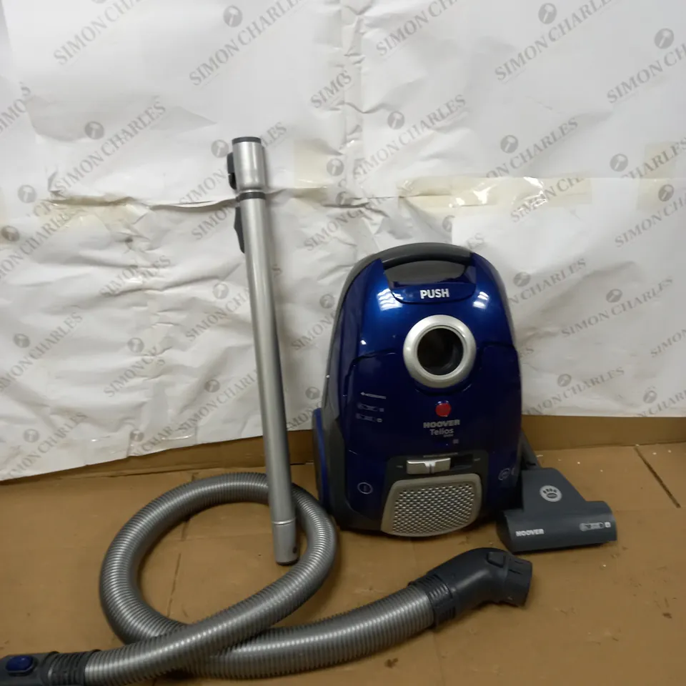 HOOVER TELIOS EXTRA PETS BAGGED CYLINDER VACUUM CLEANER