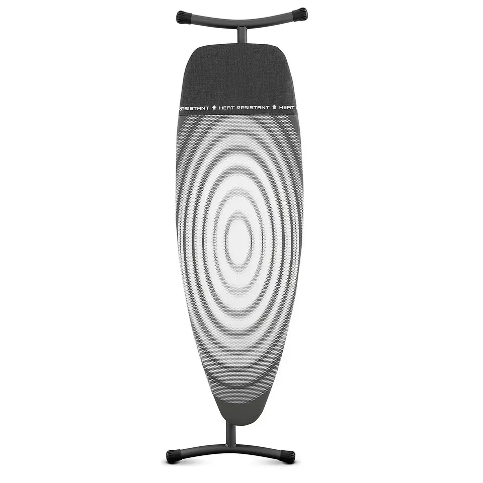 BRABANTIA TITAN IRONING OVAL DESIGN BOARD WITH HEAT-RESISTANT PARKING ZONE - COLLECTION ONLY