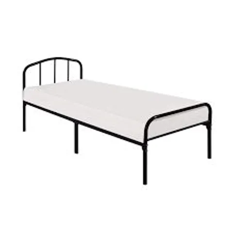 BRAND NEW BOXED MILTON 3'0 SINGLE BED - BLACK