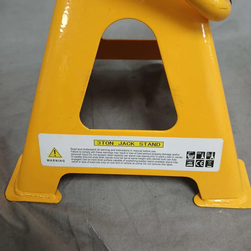 3 TON JACK STAND – YELLOW
