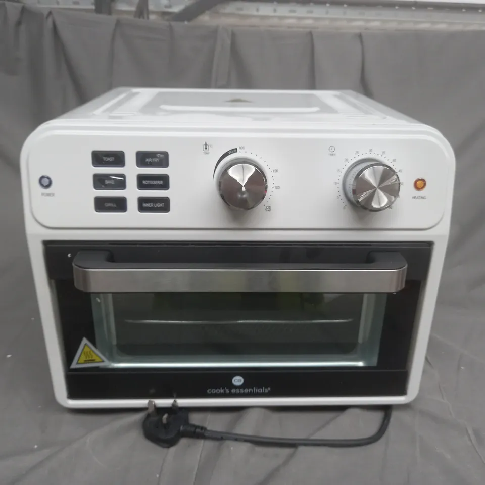 COOK'S ESSENTIAL AIR FRYER OVEN IN COOL GREY
