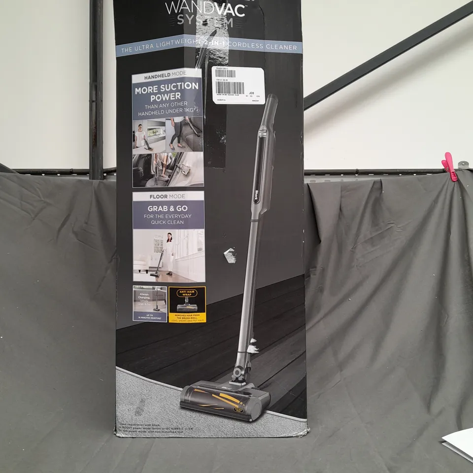 BOXED SHARK WANDVAC 2-IN-1 LIGHTWEIGHT CORDLESS HANDHELD VACUUM CLEANER