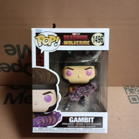 FUNKO POP! MARVEL GAMBIT – BOXED FIGURE NO. 1496