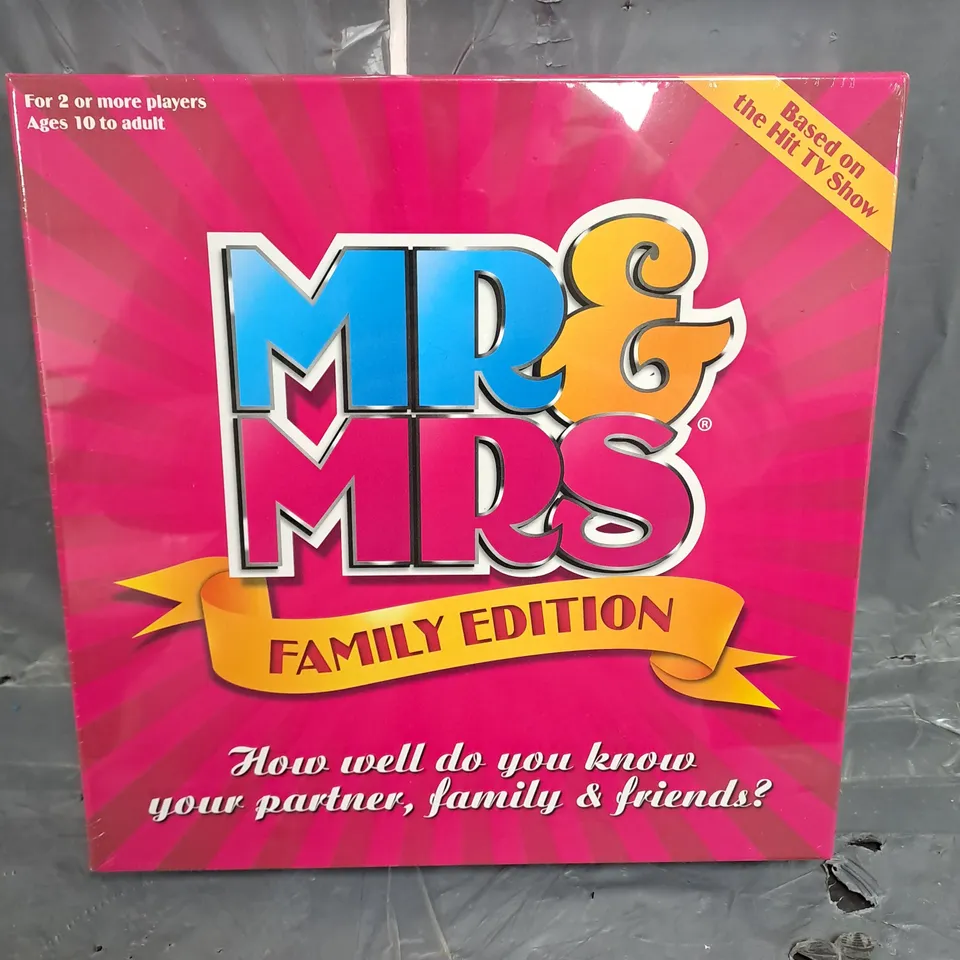 BOXED MR & MRS FAMILY EDITION GAME 