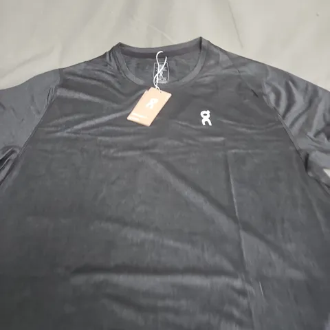 ON RUNNING MEN’S T-SHIRT – DARK GREY, SIZE XL