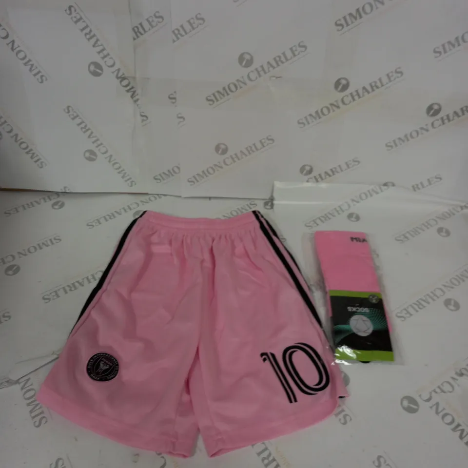 INTER MIAMI FC HOME KIT WITH MESSI 10 SIZE 26