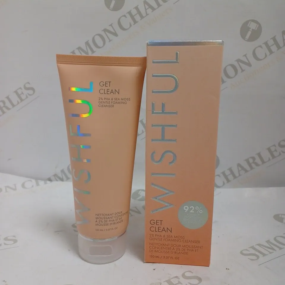 WISHFUL GET CLEAN 2% PHA GENTLE FOAMING CLEANSER - 150ML