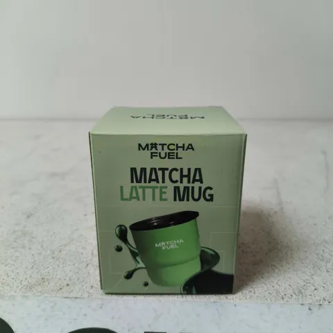 MATCHA LATTE MUG – MATCHA FUEL (GREEN) – BOXED