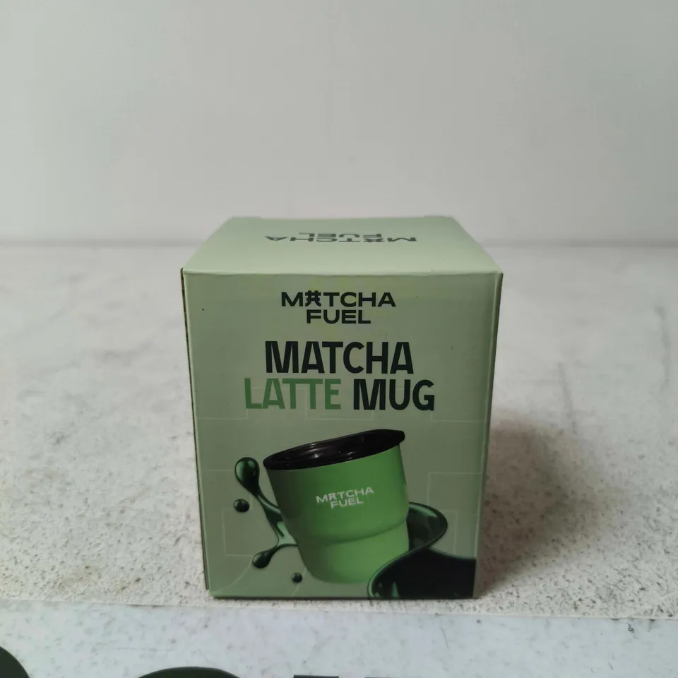MATCHA LATTE MUG – MATCHA FUEL (GREEN) – BOXED