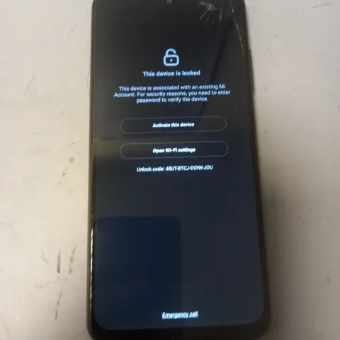 UNBOXED REDMI 5G MOBILE PHONE - M2103K19G
