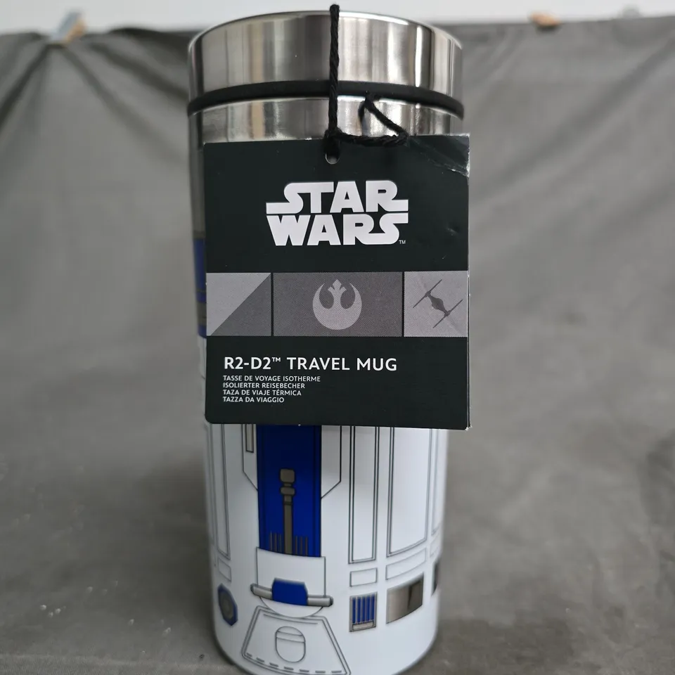 STAR WARS R2-D2 TRAVEL MUG – STAINLESS STEEL BODY