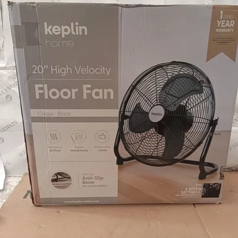BOXED KEPLIN 20 " FLOOR FAN
