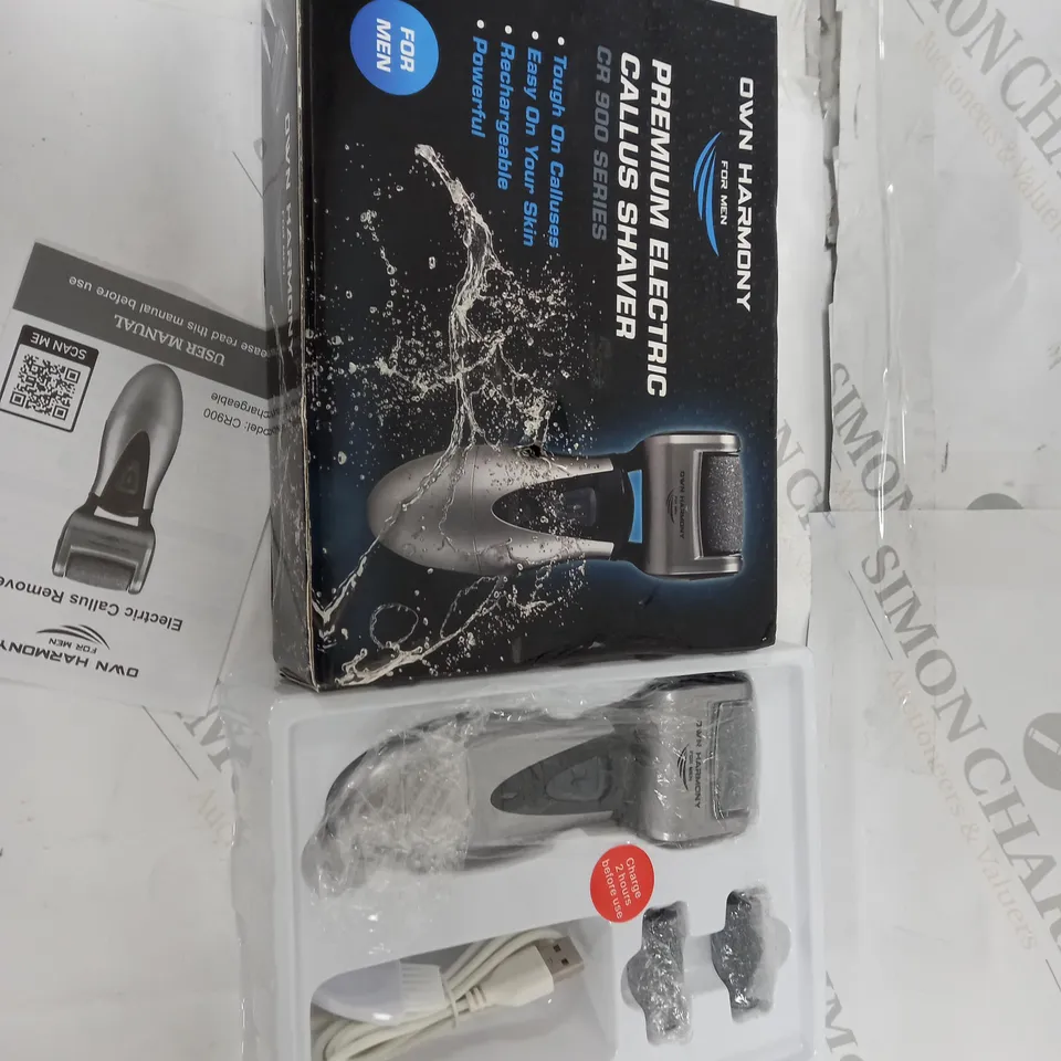 BOXED OWN HARMONEY PREMIUM ELECTRIC CALLUS SHAVER