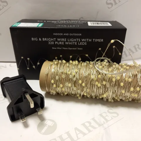 JOHN LEWIS BIG & BRIGHT WIRE LED WHITE LIGHTS