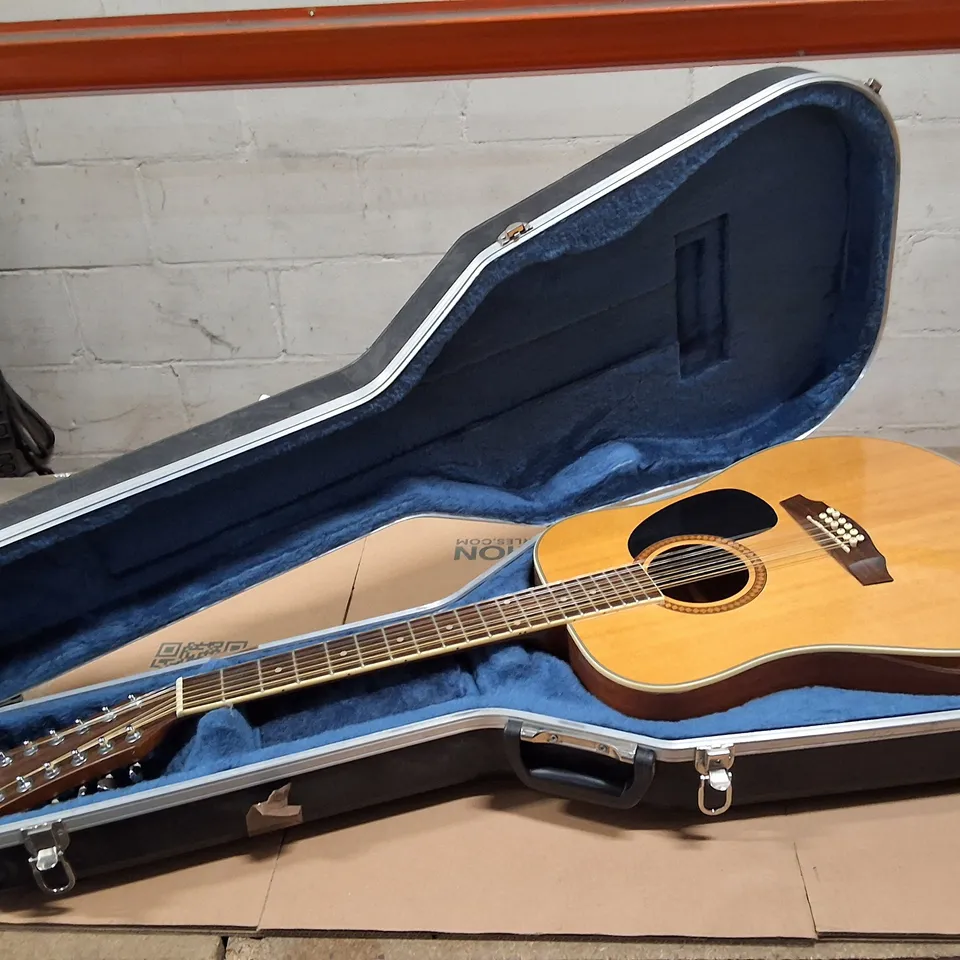 REDWOOD ACOUSTIC GUITAR RD-120-12 NL – WITH HARD CASE