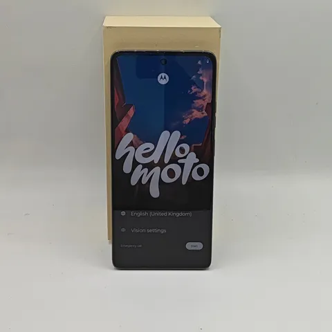BOXED MOTOROLA G75 5G 8+128GB IN CHARCOAL GREY - MC434